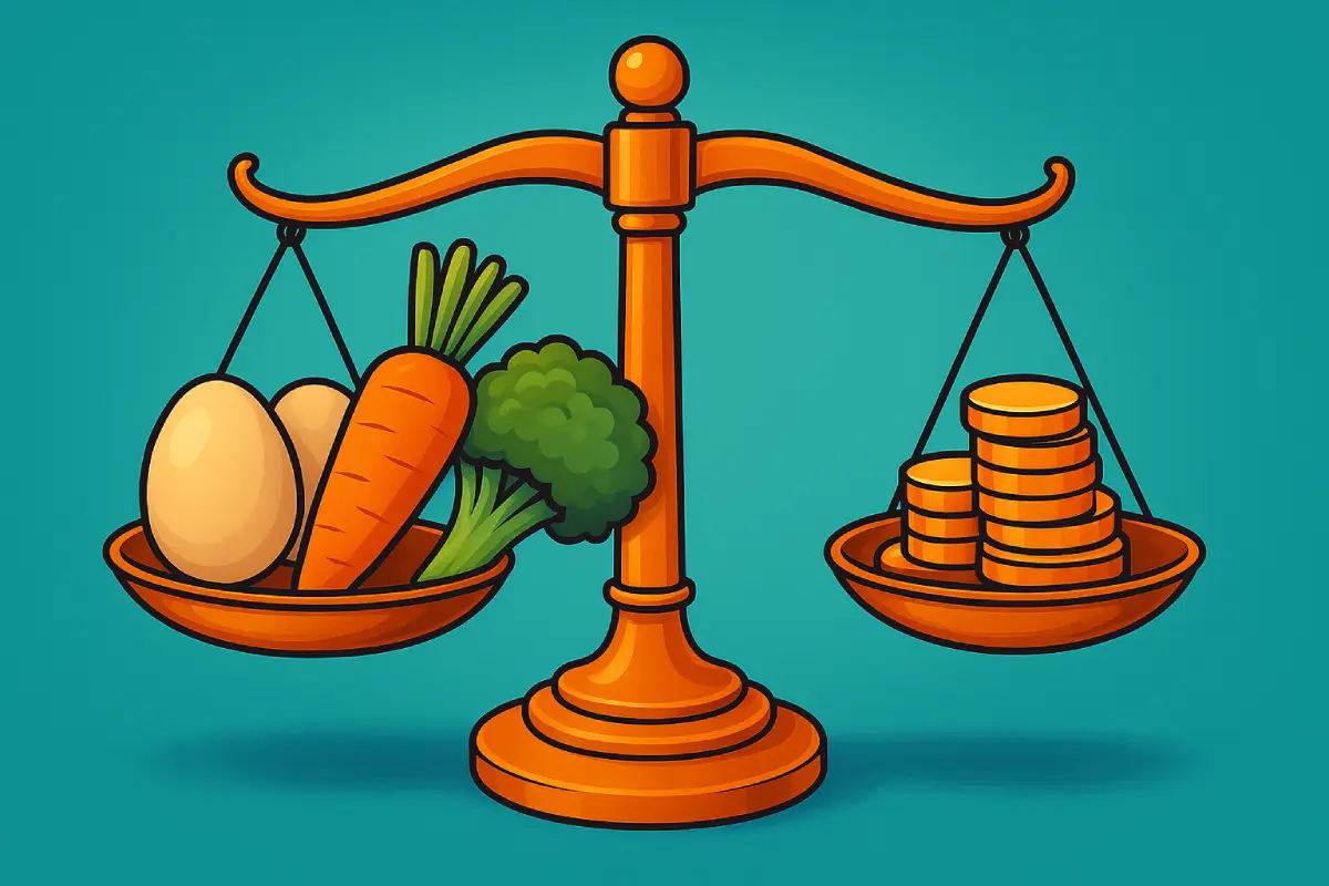 How to eat healthy and tasty on a budget