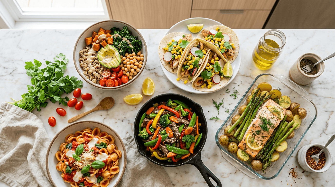 How to Stop Eating the Same 5 Meals Every Week (For Real)